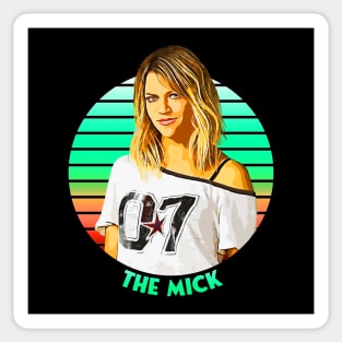 Sunset Stripes Series // The Mick Sticker